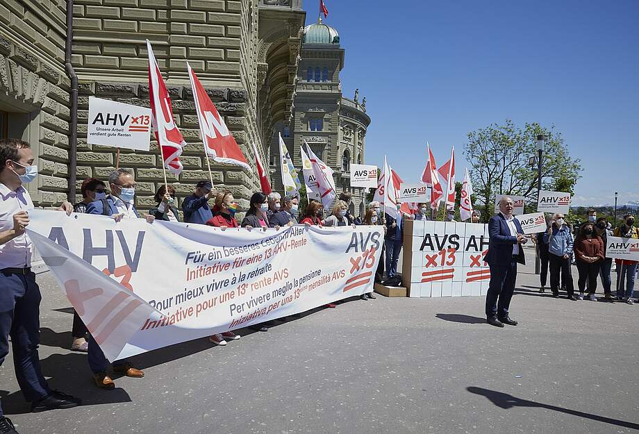 Bundeshaus - Einreichtung 13 x AHV