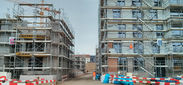 Foto einer Baustelle