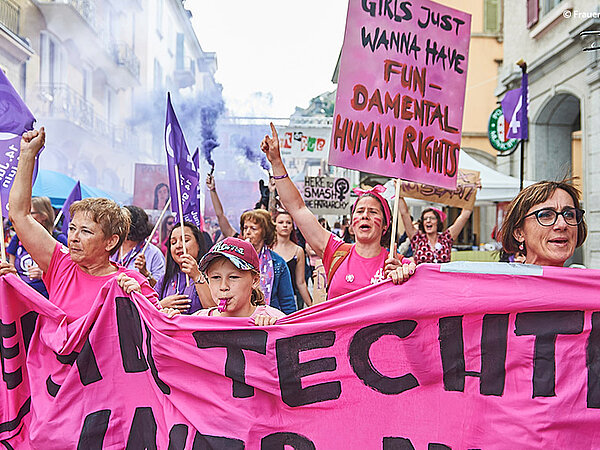 Archivbild: Frauenstreik 2019